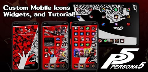 Thumbnail Persona 5 Widget